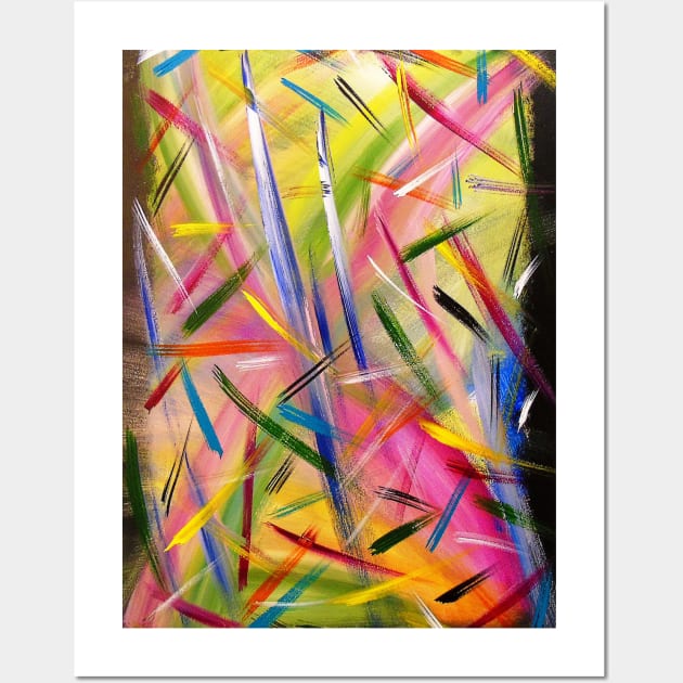 Abstraction game color Wall Art by OLHADARCHUKART